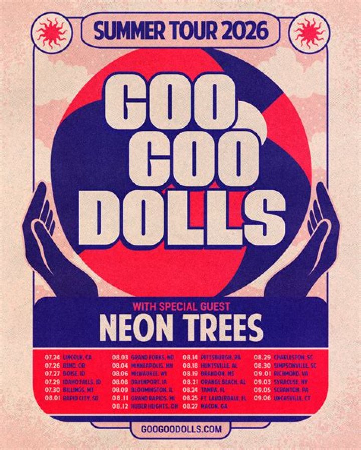 Goo Goo Dolls Announce 20th Anniversary Tour