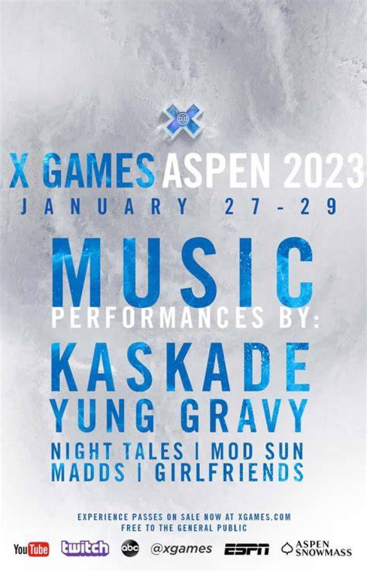Kaskade, Yung Gravy, Mod Sun & More to Perform at X Games Aspen 2023 – Celeb Secrets
