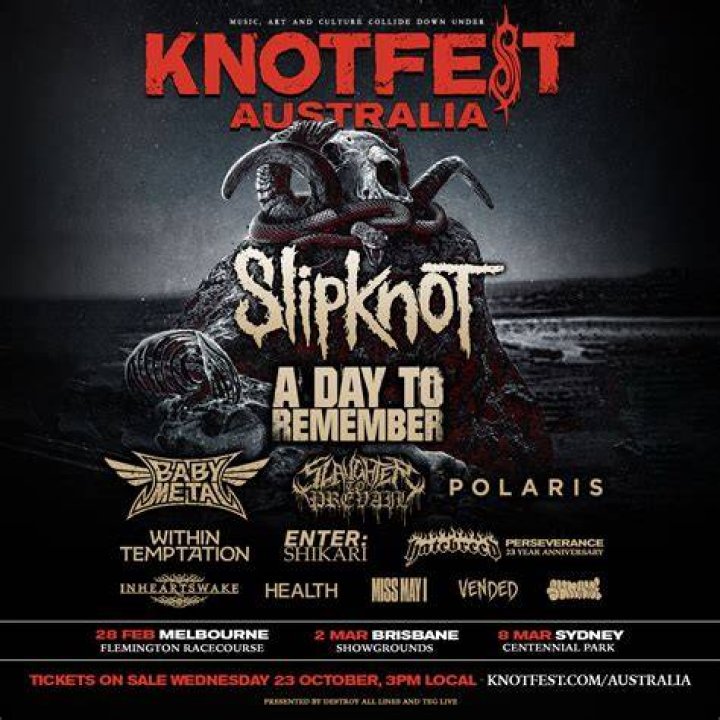 Slipknot Details The Lineup For Knotfest Iowa
