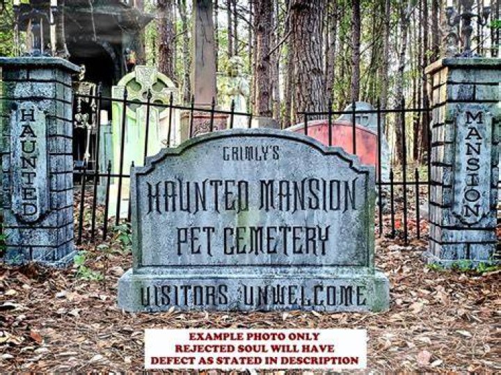 The Haunted Mansion Crypts and Pet Cemetery